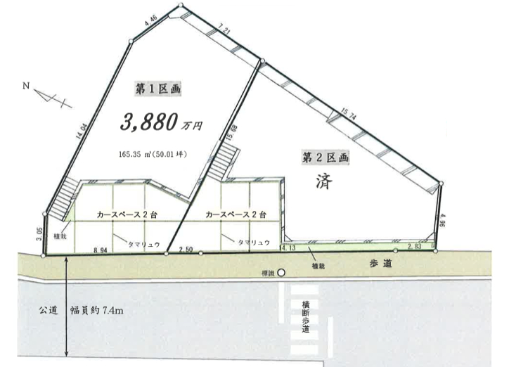 鎌倉宮から30秒。Sunnyな二階堂図面