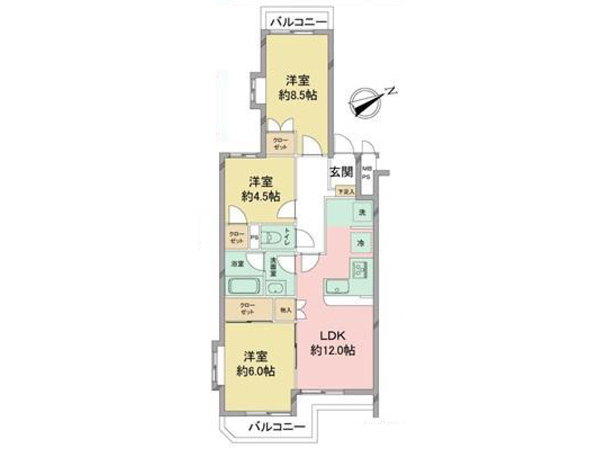 桜山、こじんまりした感じが良い!の図面