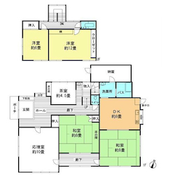 梅の花咲く広大な庭つき、ザ・古民家