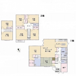 魅惑の8SLDK!!の図面