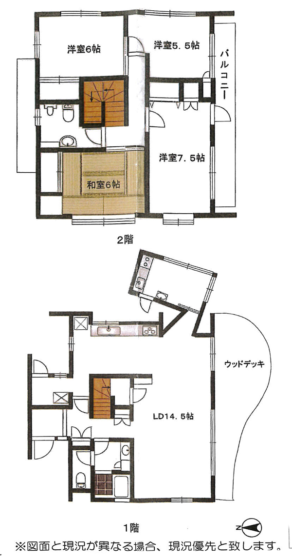 Classic 技拓。家も家族も緑も!すべてが素敵の図面