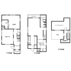 家族に優しい自然素材の家図面