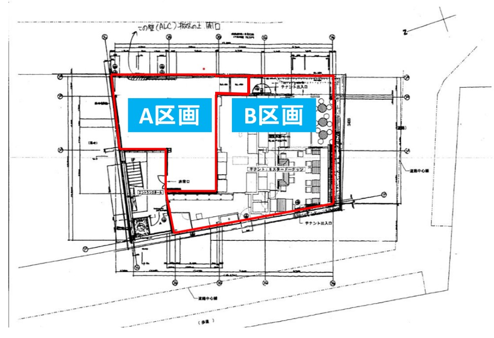 第二御代川ビル1階間取り図