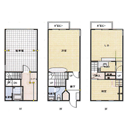 海すぐそこっ!80sマンション図面