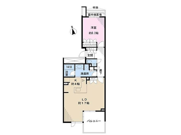 オーシャンビュー!この空間は唯一無二の図面
