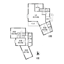 別荘イズム。日々高台から何を想う。の図面