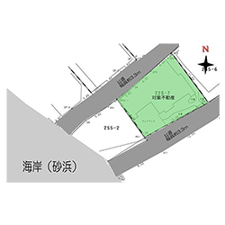 海目の前!名もなきビーチを独り占め。の図面