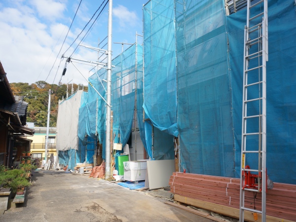 全3棟新築が建築中！