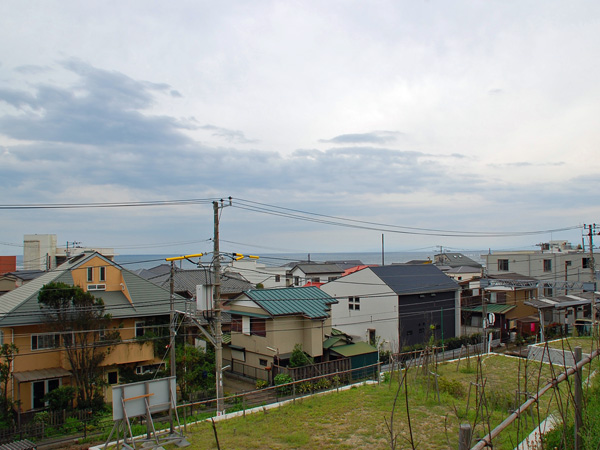 敷地からの海眺望