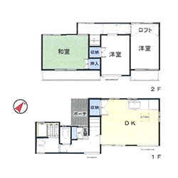 はじめての逗子ライフに。あるいは投資に。の図面