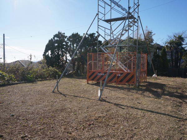 先ずは土地、日当たりバッチリ！