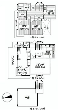 下山口戸建5280万円図面