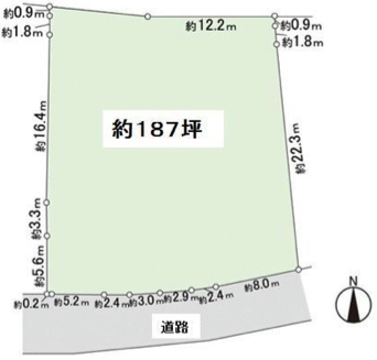 洞窟と樹々にワクワクな場所の図面