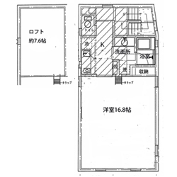 由比ガ浜通りど真ん中、住んでもSOHOでも図面
