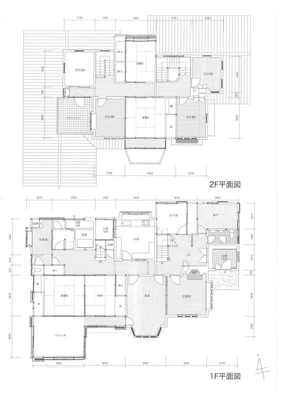 未来へ紡いでいく葉山の洋館since1933の図面