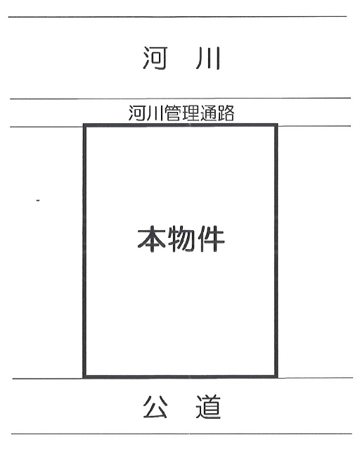川沿いの風の通り道でヴィレッジはどう?の図面