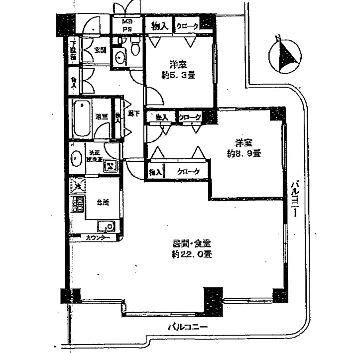 独り占めの海岸線図面