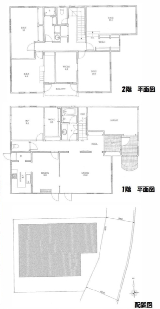 二世帯ウェルカム!森戸海岸すぐの太っ腹な家の図面