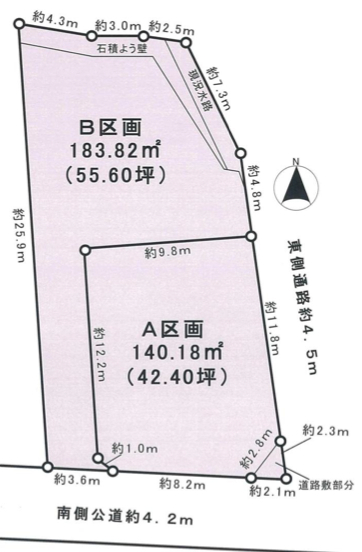 海ビューor緑ビュー?どっちもNICEなあじさい公園の麓の図面