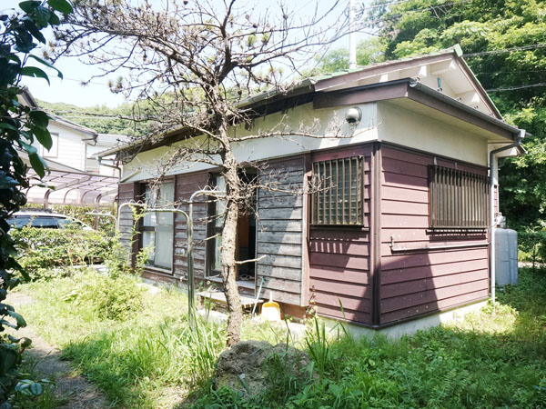 可愛い外観とぴったりお庭