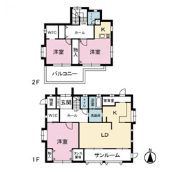葉山町下山口戸建3800万円図面