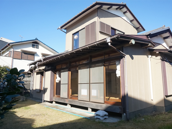 堂々の構え