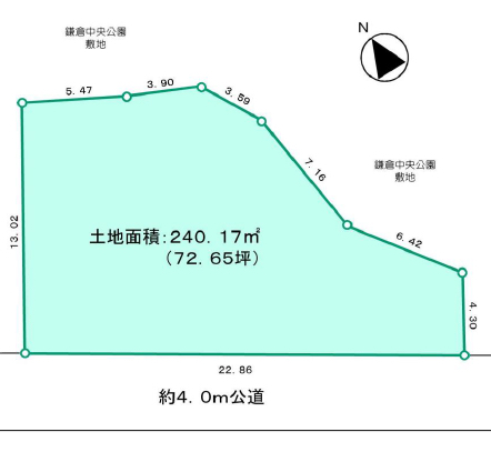 ついに叶う!四季満喫の借景×平屋の図面