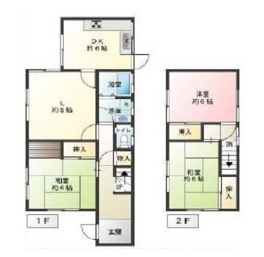 南間口が広いプラン