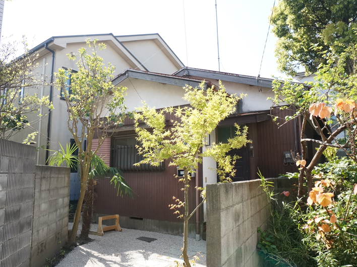 こじんまりとした可愛らしい平屋