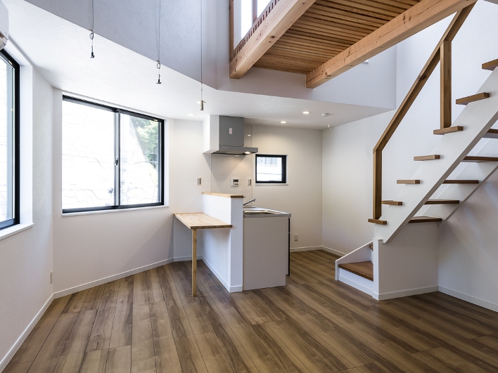 1人でも、2人でも。決して広い部屋ではないけど、ここでミニマムな暮らしをしたい。