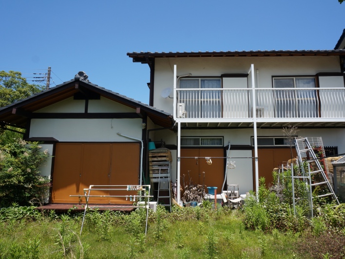 見よ！この日あたり感！まっすぐな南向きでーす！＊古家は使えません。解体更地渡しとなります