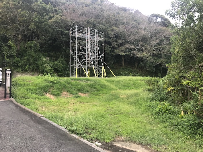 ここが現地！櫓登れます！