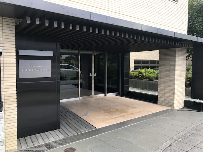 エントランスです。ワクワクする瞬間。