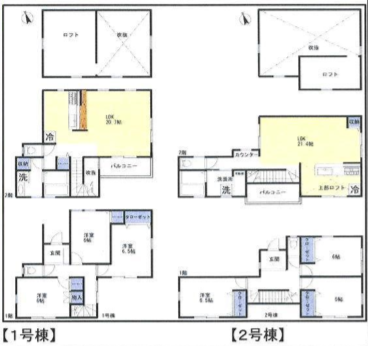 小坪の高台ブラザーズの図面