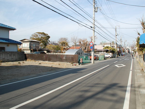 広い前面道路
