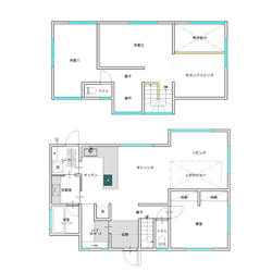 リノベのお手本に住んで学ぼう図面