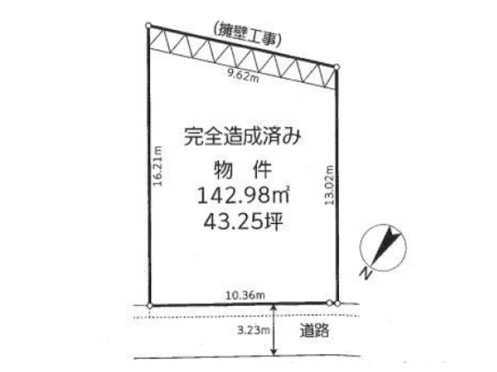 秋谷の図面