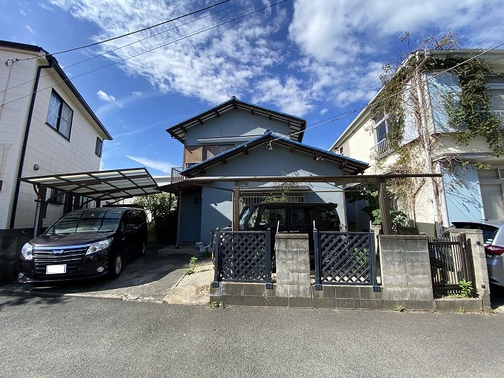 敷地正面から