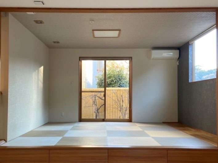 小上がりの畳は家族団欒の場