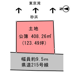 三浦市南下浦町金田売地