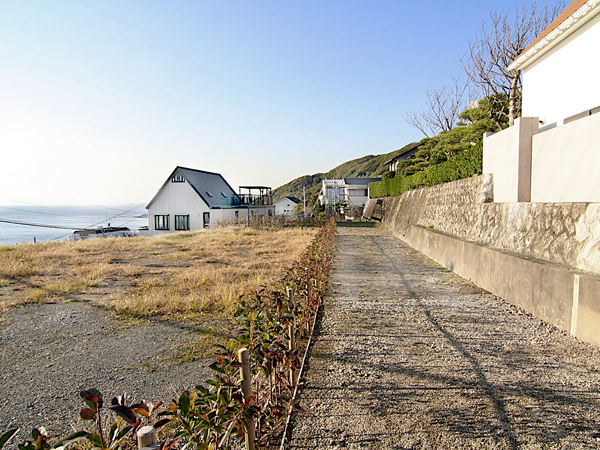 物件正面さお状地