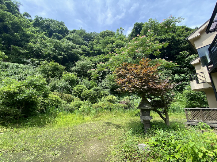 ワンダー！！！庭ひっろい！山部分もひっろい！