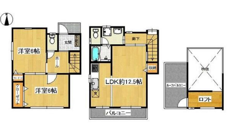 間取り図 稲村ガ崎テラスハウス
