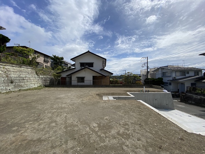 空が大きく感じる現地