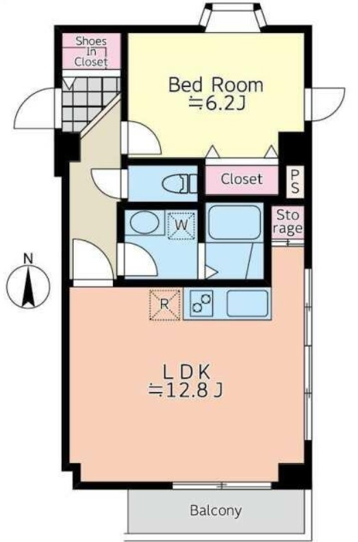 アーク由比ガ浜間取り図