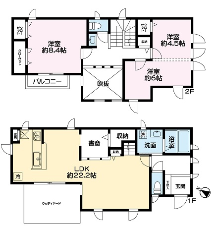 間取り図逗子6丁目長島邸