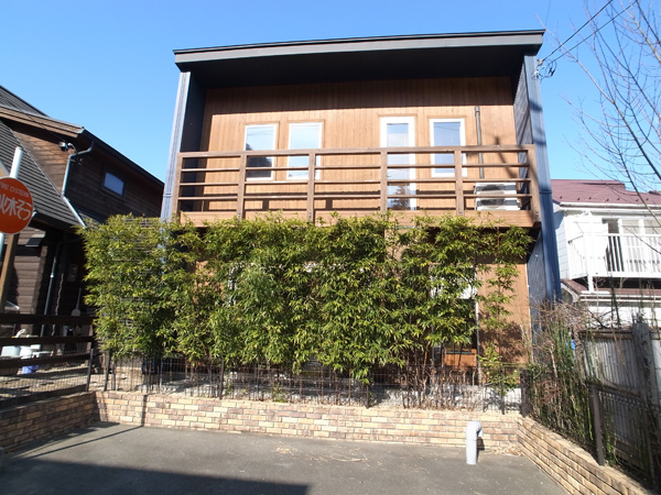 木の温もりに溢れたお家