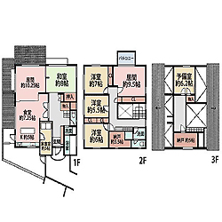 街並みを見渡すこだわりの注文住宅