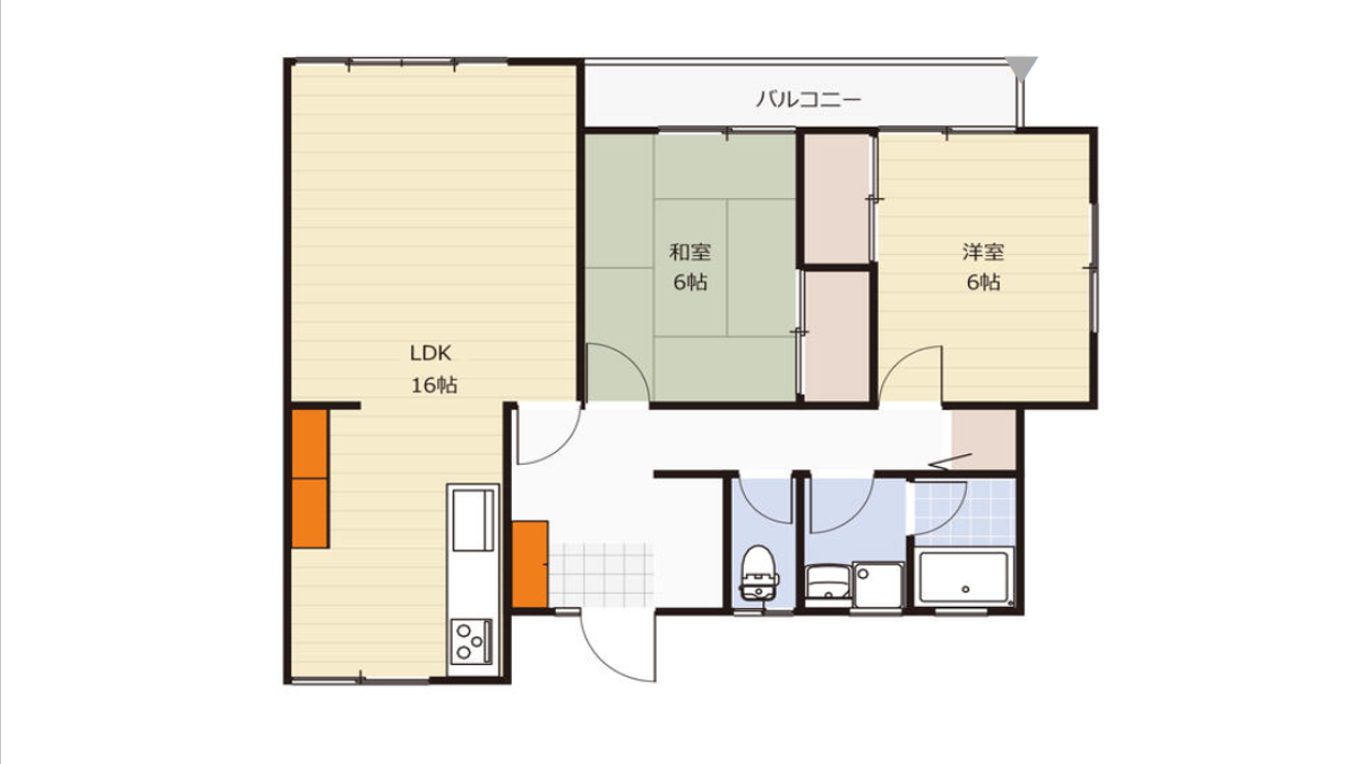 間取り図 鴨居4丁目