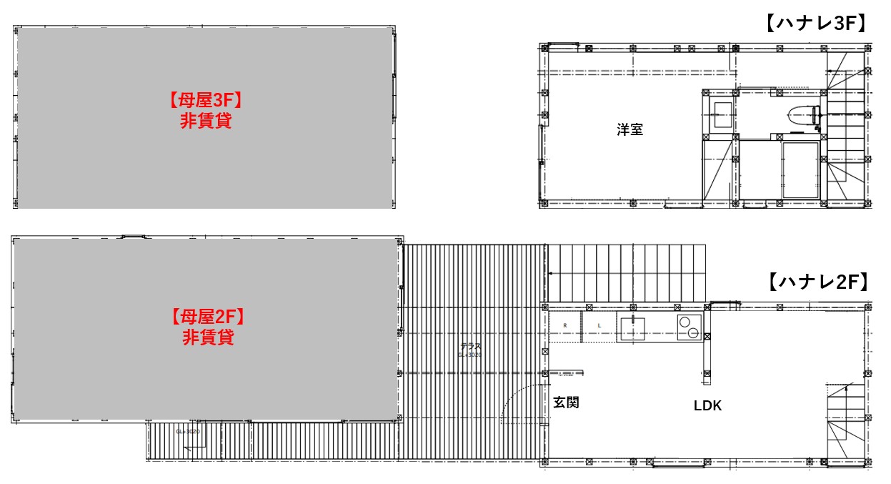 長谷2丁目間取り図